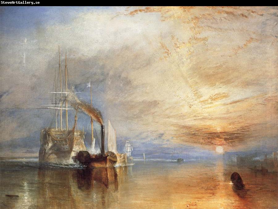 Joseph Mallord William Turner The Fighting Temeraire Tugged to Her Last Berth to be Broken Up